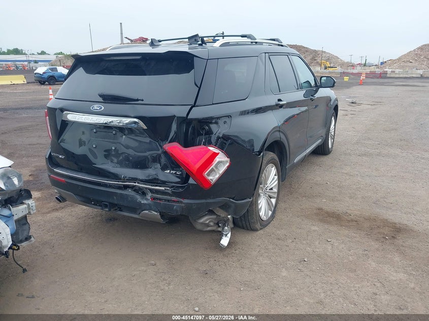 Vin: 1fmsk8fh5nga74507, lot: 45644735, ford explorer limited 20224