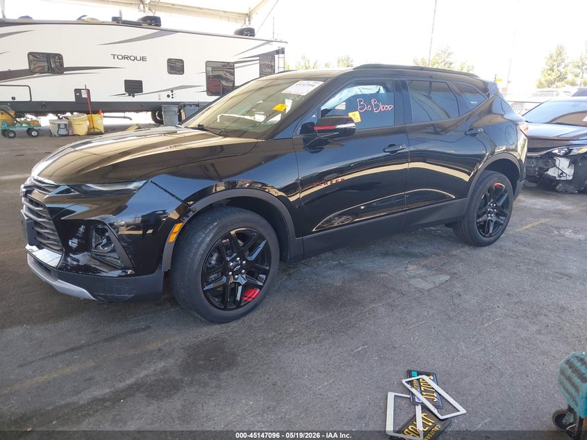 Vin: 3gnkbcr46ns152981, lot: 45644737, chevrolet blazer fwd 2lt 20222