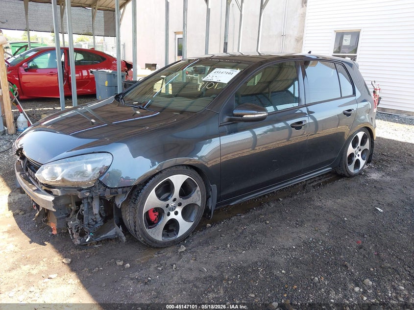 Vin: wvwhd7aj6bw182830, lot: 45644740, volkswagen gti 4-door 20112