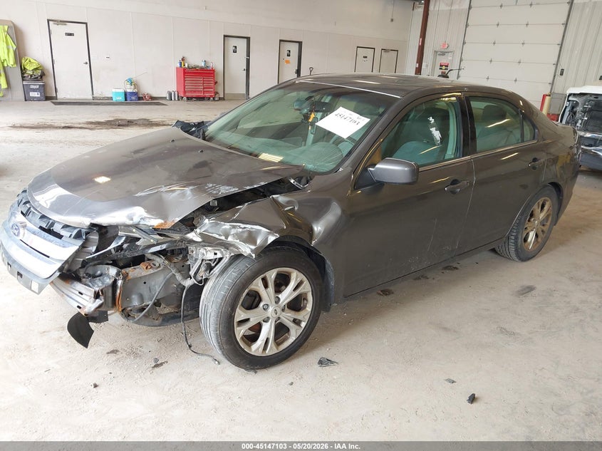 Vin: 3fahp0hg6cr387292, lot: 45644742, ford fusion se 20122