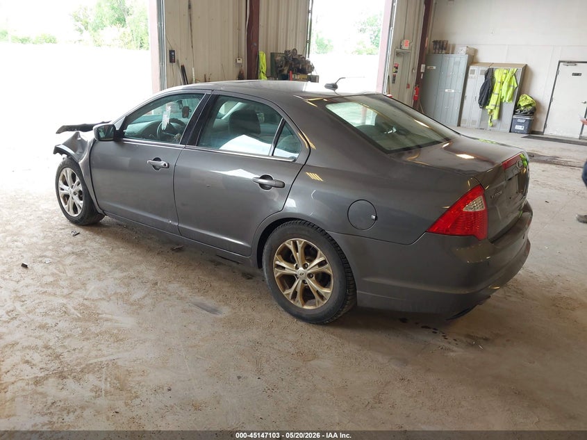 Vin: 3fahp0hg6cr387292, lot: 45644742, ford fusion se 20123