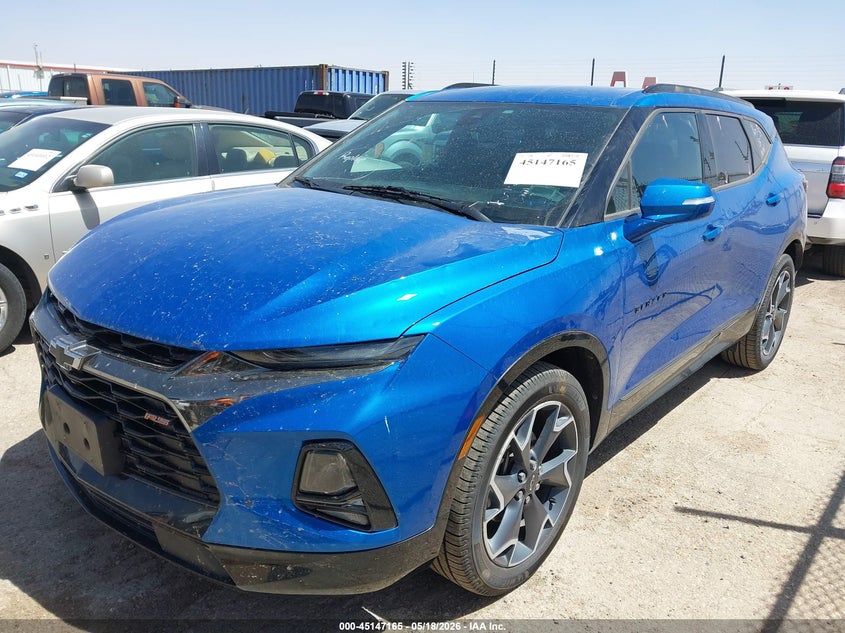 Vin: 3gnkbers0ls650908, lot: 45644804, chevrolet blazer fwd rs 20202
