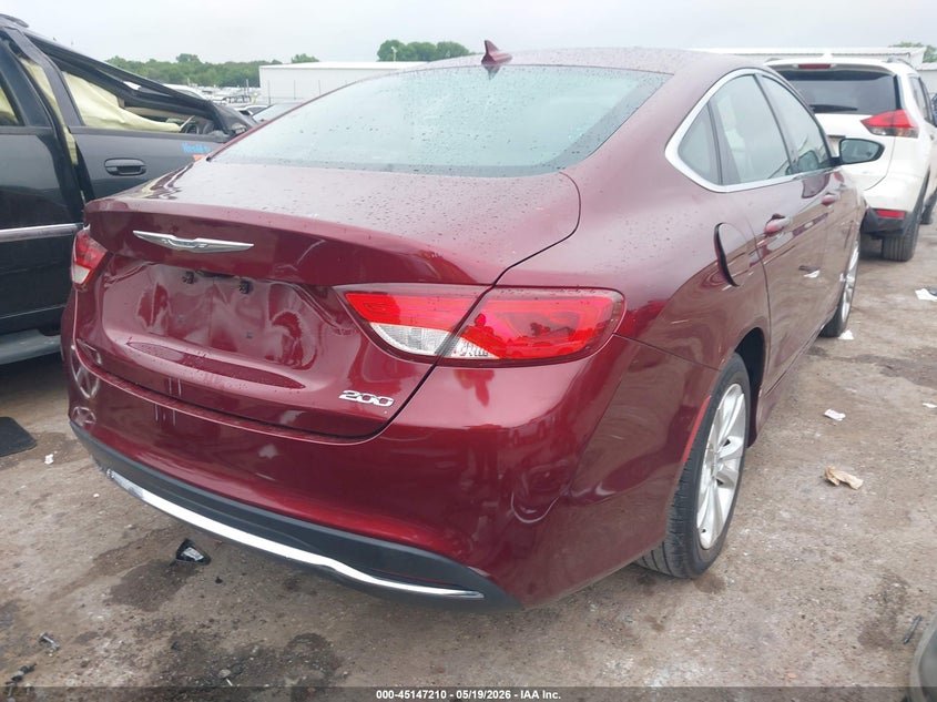 Vin: 1c3cccab1hn510334, lot: 45644849, chrysler 200 limited platinum 20174