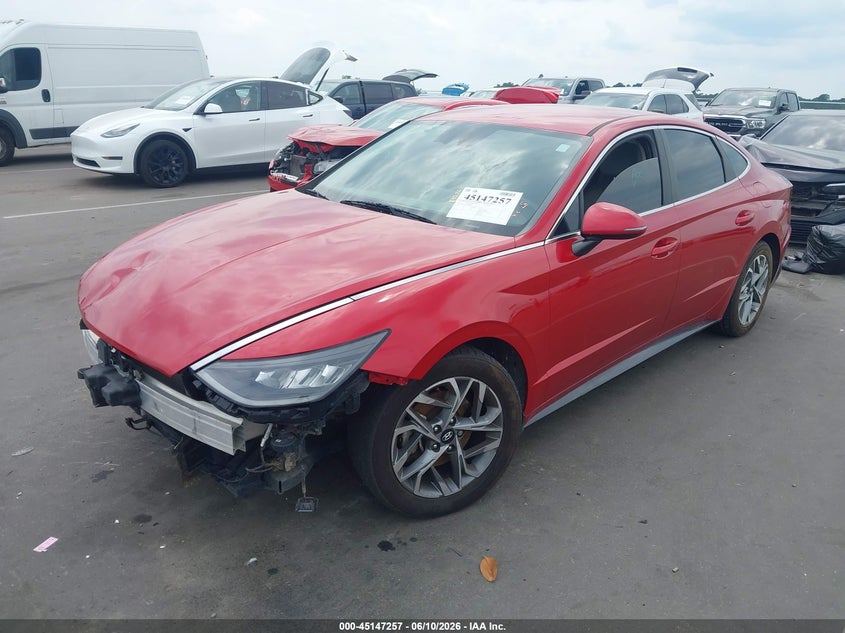 2021 HYUNDAI SONATA 2.5L I-4 DI, DOHC, V(VIN: 5NPEL4JA8MH068826