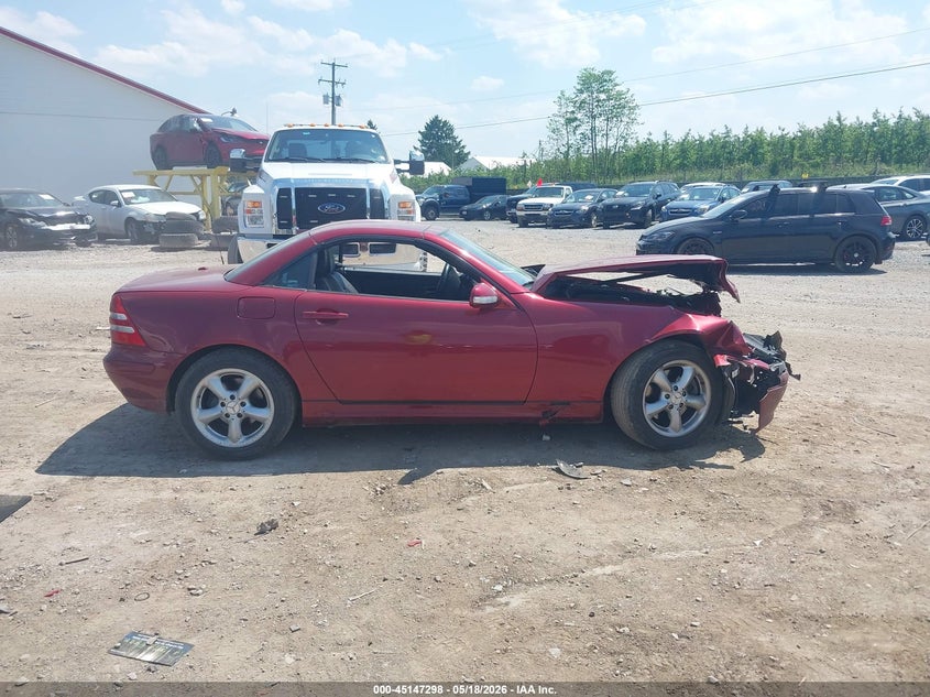 2003 Mercedes-Benz Slk 320 VIN: WDBKK65F73F285542 Lot: 45147298