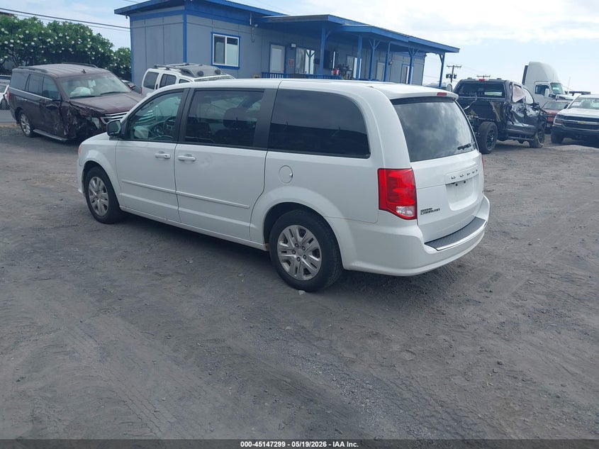 Vin: 2c4rdgbg5hr789777, lot: 45644938, dodge grand caravan se 20173