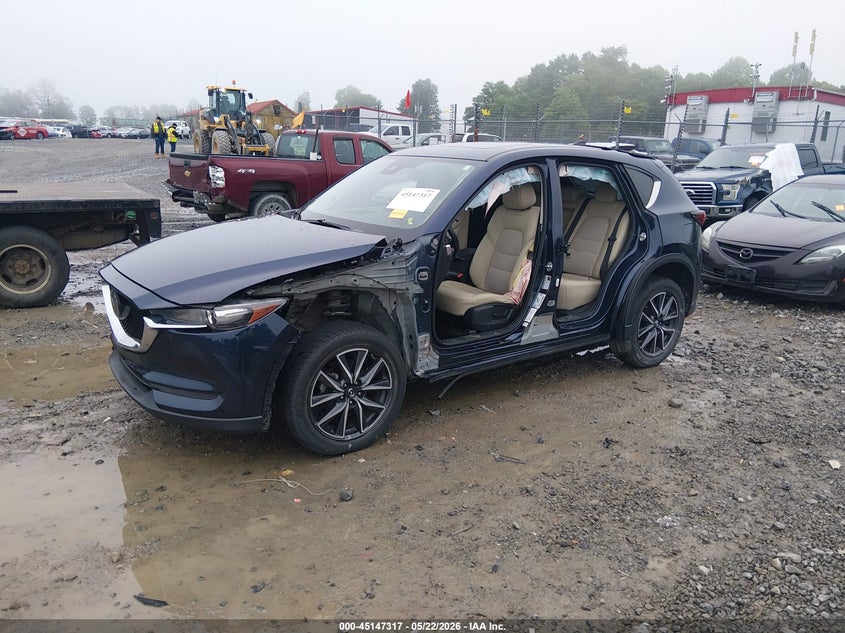 Vin: jm3kfbcm3j0452082, lot: 45644956, mazda cx-5 touring 20182