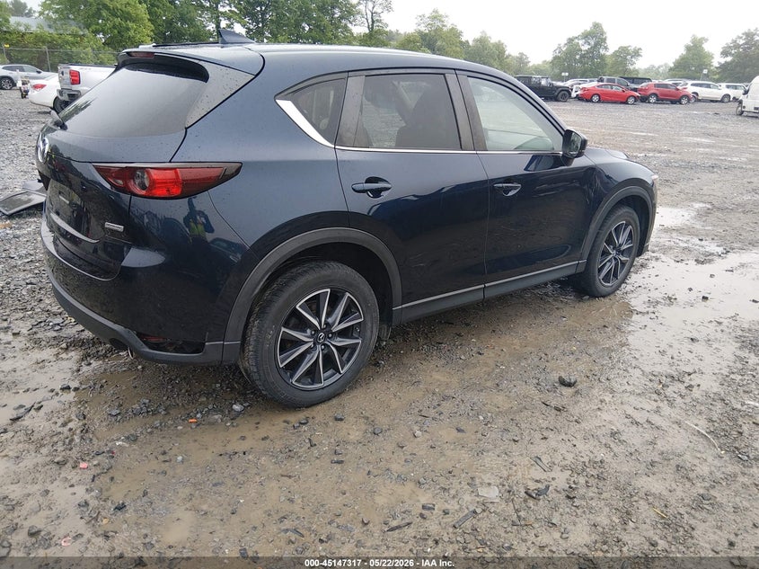 Vin: jm3kfbcm3j0452082, lot: 45644956, mazda cx-5 touring 20184