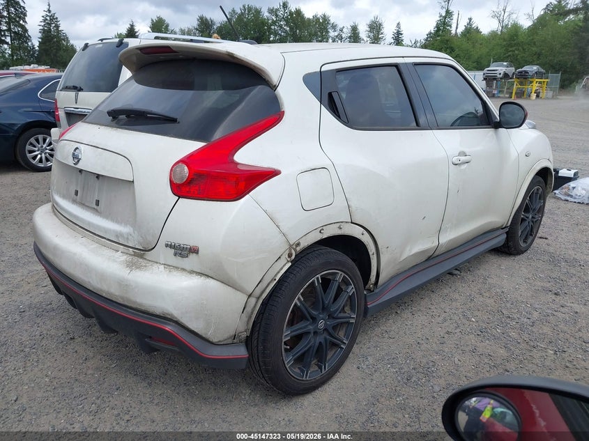 Vin: jn8df5mv8et150080, lot: 45644961, nissan juke nismo rs 20144