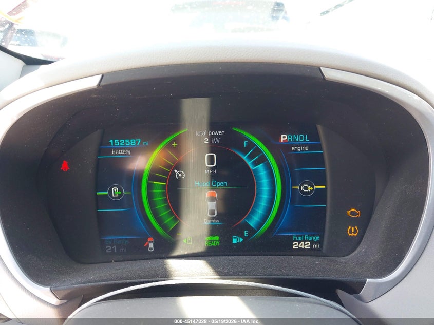 2017 Chevrolet Volt Lt VIN: 1G1RA6S52HU114157 Lot: 45147328