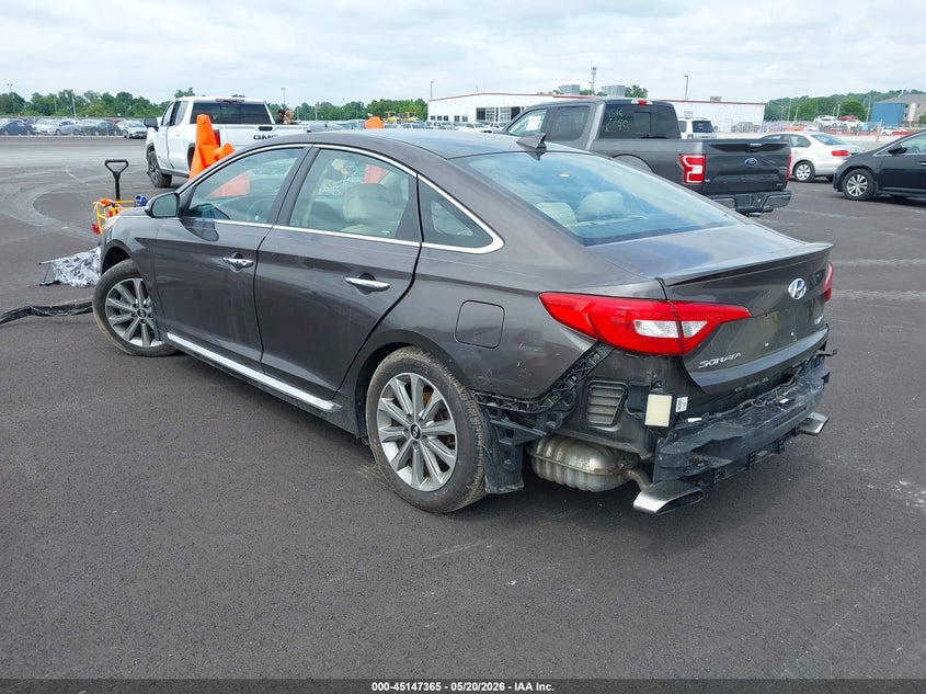 2016 HYUNDAI SONATA SEDAN 2.4L I-4 DI, DOHC, VVT, 185HP