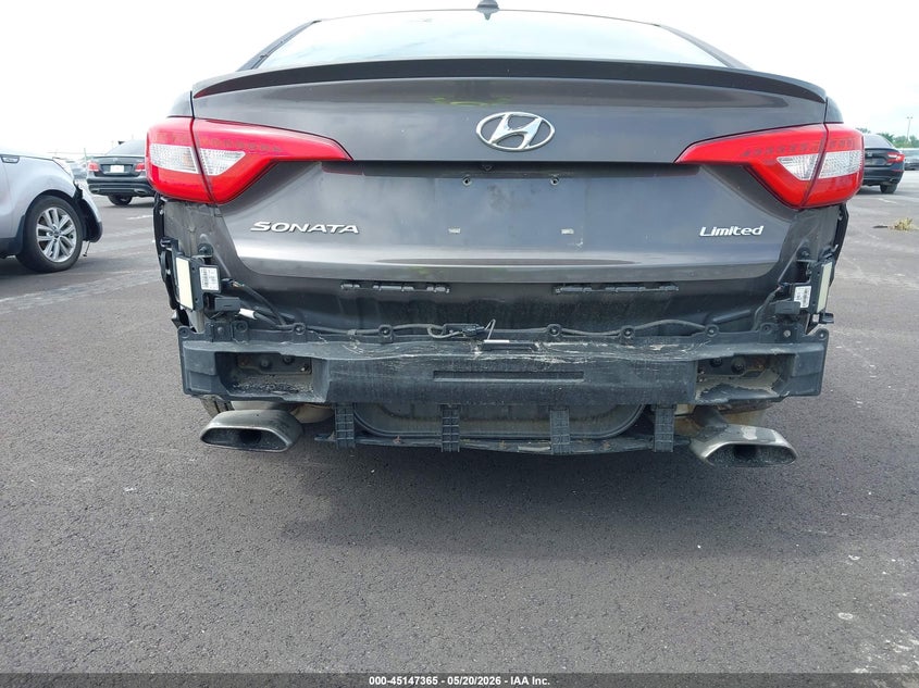 2016 HYUNDAI SONATA SEDAN 2.4L I-4 DI, DOHC, VVT, 185HP
