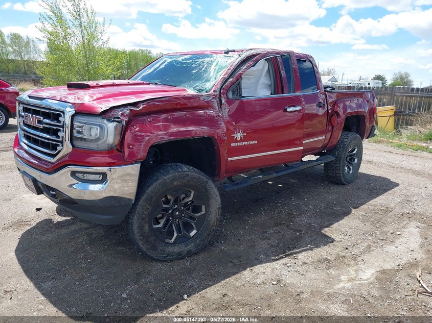 Vin: 3gtu2nec1jg299247, lot: 45645032, gmc sierra 1500 slt 20182