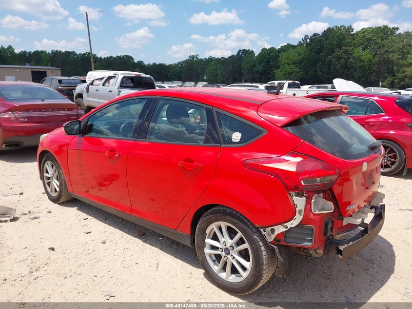 Vin: 1fadp3k27gl289776, lot: 45645098, ford focus se 20163