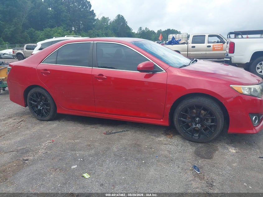 2012 TOYOTA CAMRY SEDAN 2.5L I-4 DOHC, VVT, 178HP