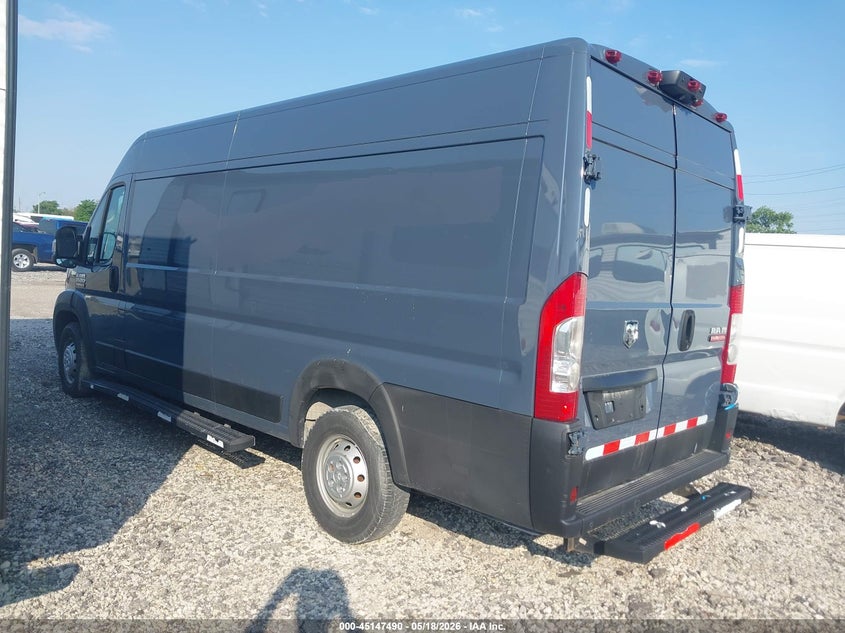 Vin: 3c6urvjg9ke541937, lot: 45645129, ram promaster 3500 cargo van high roof 159 wb ext 20193