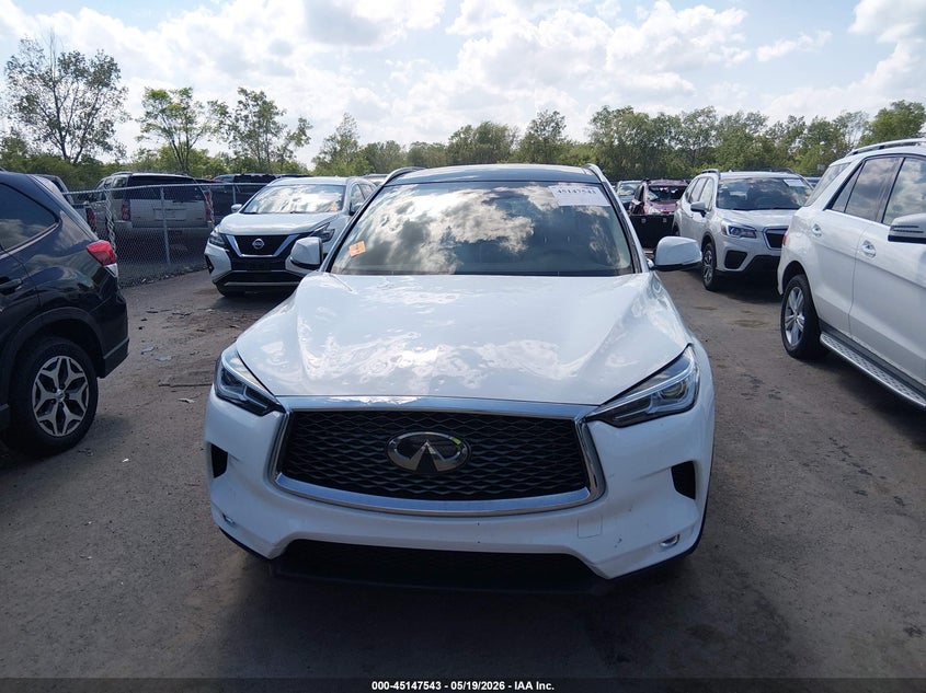 2021 Infiniti Qx50 Luxe Awd VIN: 3PCAJ5BB5MF100132 Lot: 45147543