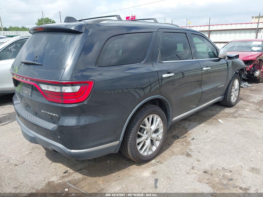 Vin: 1c4rdheg1ec537157, lot: 45645187, dodge durango citadel 20144
