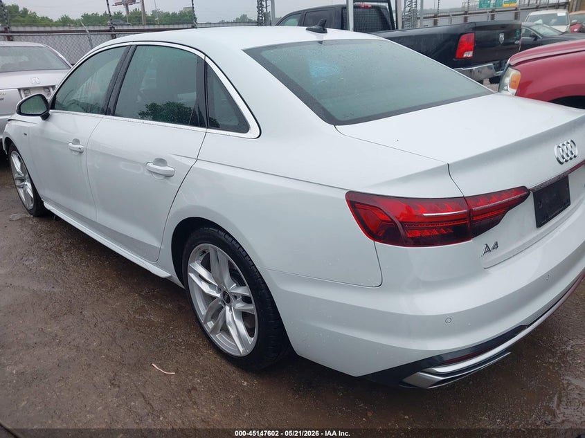 Vin: waueaaf49pn015948, lot: 45645241, audi a4 premium plus 45 tfsi s line quattro s tronic 20233