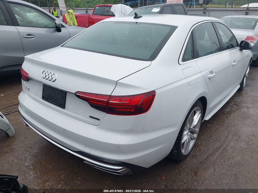 Vin: waueaaf49pn015948, lot: 45645241, audi a4 premium plus 45 tfsi s line quattro s tronic 20234