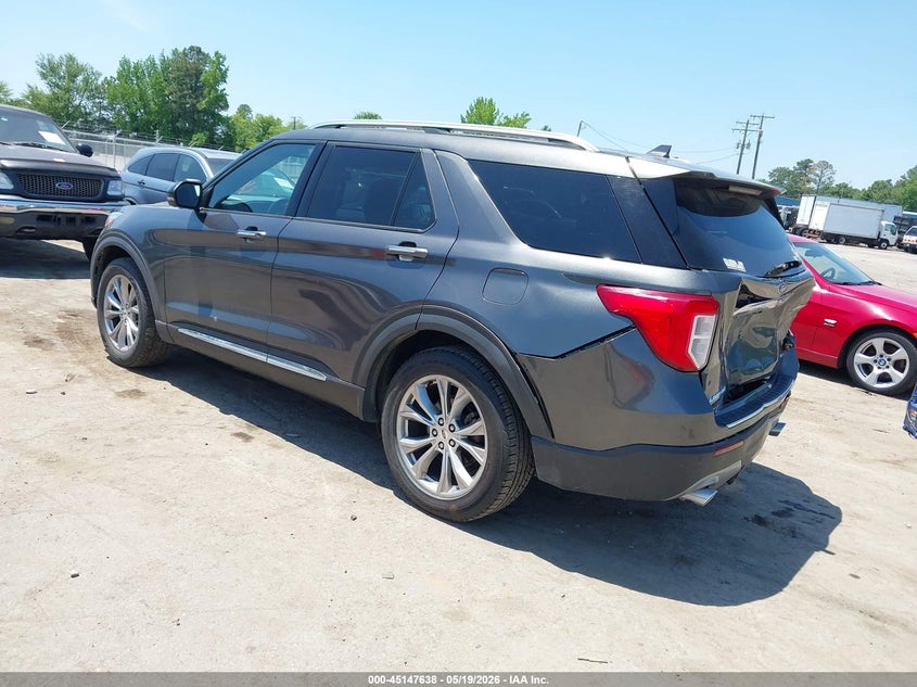 2020 FORD EXPLORER auction photo 3