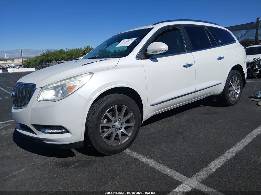 Vin: 5gakrbkd3gj321448, lot: 45645285, buick enclave leather 20162