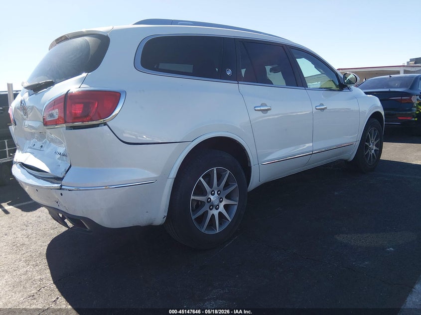 Vin: 5gakrbkd3gj321448, lot: 45645285, buick enclave leather 20164