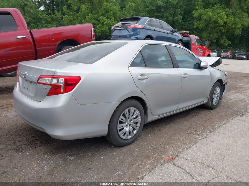2012 TOYOTA CAMRY SEDAN 2.5L I-4 DOHC, VVT, 173HP