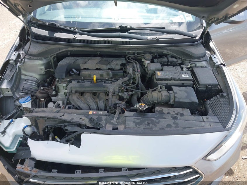 VIN 3KPC24A62ME135740 2021 HYUNDAI ACCENT SE