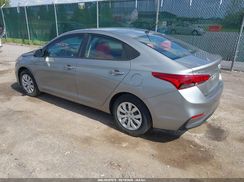 VIN 3KPC24A62ME135740 2021 HYUNDAI ACCENT SE