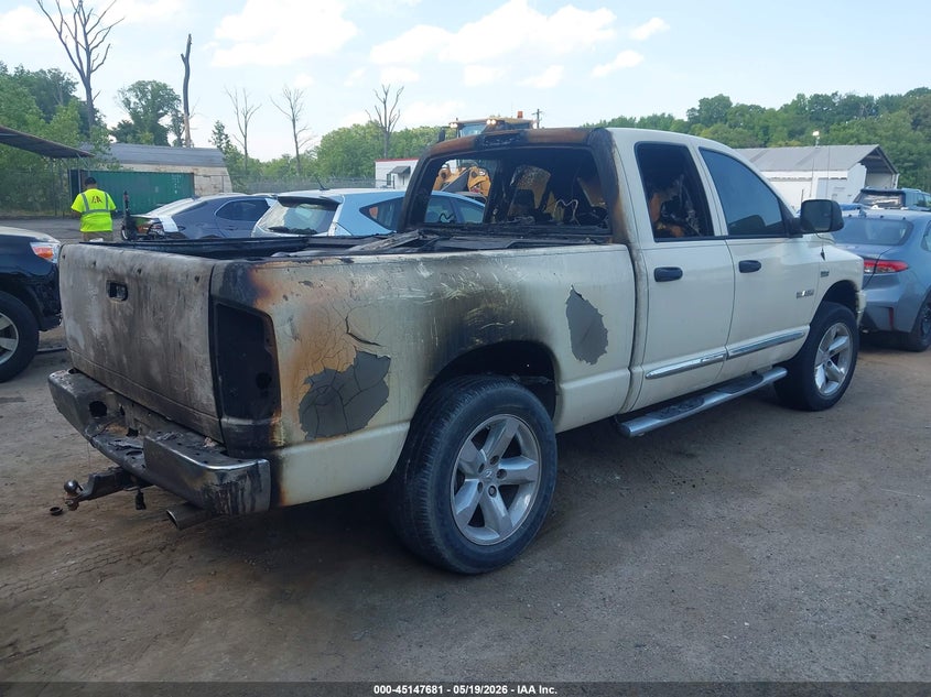 2008 DODGE RAM 1500 auction photo 4