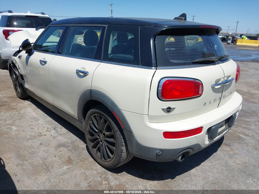 Vin: wmwln5c54j2e34060, lot: 45645337, mini cooper clubman 20183