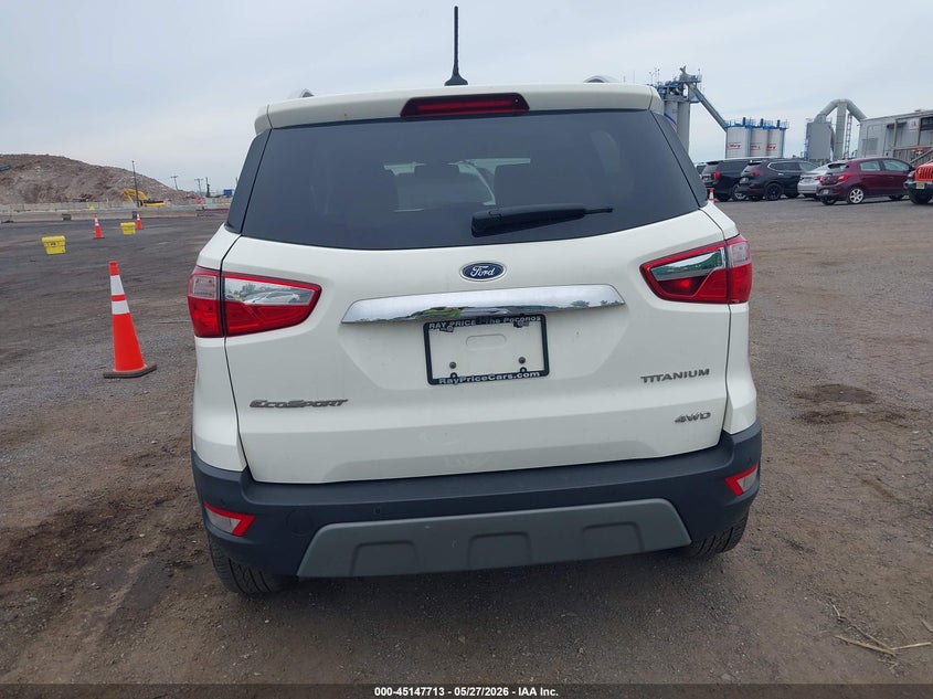 2020 Ford Ecosport Titanium VIN: MAJ6S3KL7LC338713 Lot: 45147713