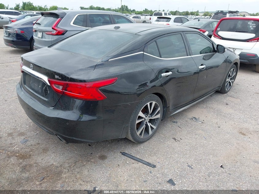 Vin: 1n4aa6ap2gc448562, lot: 45645360, nissan maxima 3.5 sl 20164