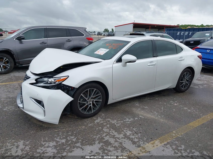 Vin: 58abk1gg0ju112677, lot: 45645374, lexus es 350 20182