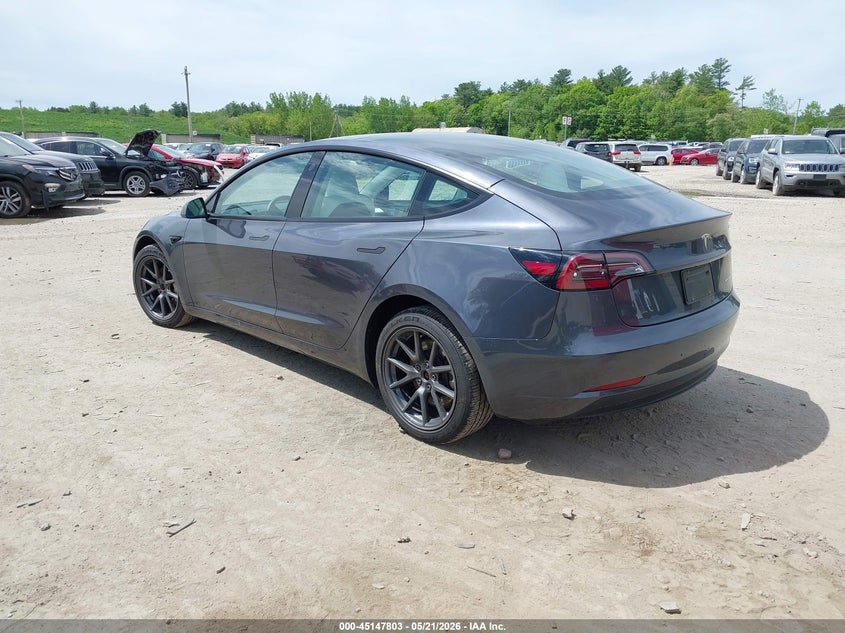 Vin: 5yj3e1eb3pf676968, lot: 45645442, tesla model 3 long range dual motor all-wheel drive 20233