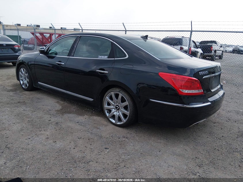 Vin: kmhgh4jf4bu028960, lot: 45645449, hyundai equus signature 20113