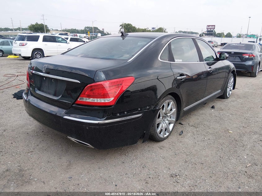 Vin: kmhgh4jf4bu028960, lot: 45645449, hyundai equus signature 20114