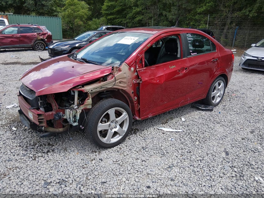 Vin: 1g1je5sb9c4195345, lot: 45645517, chevrolet sonic 2lz 20122