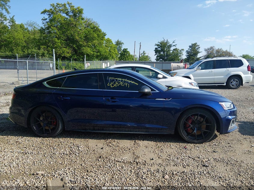 2018 Audi S5 3.0T Premium Plus VIN: WAUC4CF59JA072071 Lot: 45147891