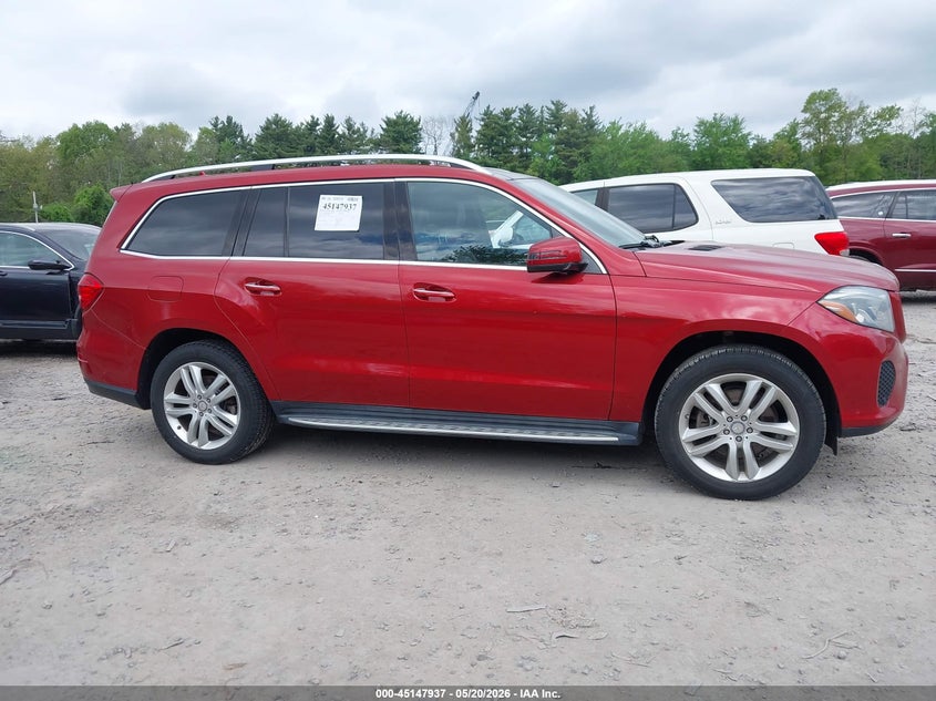 2017 Mercedes-Benz Gls 450 4Matic VIN: 4JGDF6EE9HA807433 Lot: 45147937