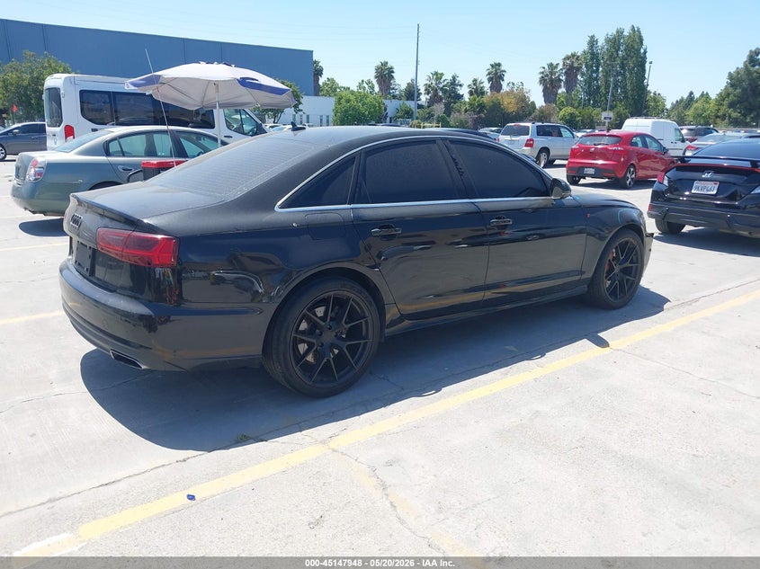 Vin: waufgafcxgn005648, lot: 45645587, audi a6 3.0t premium plus 20164