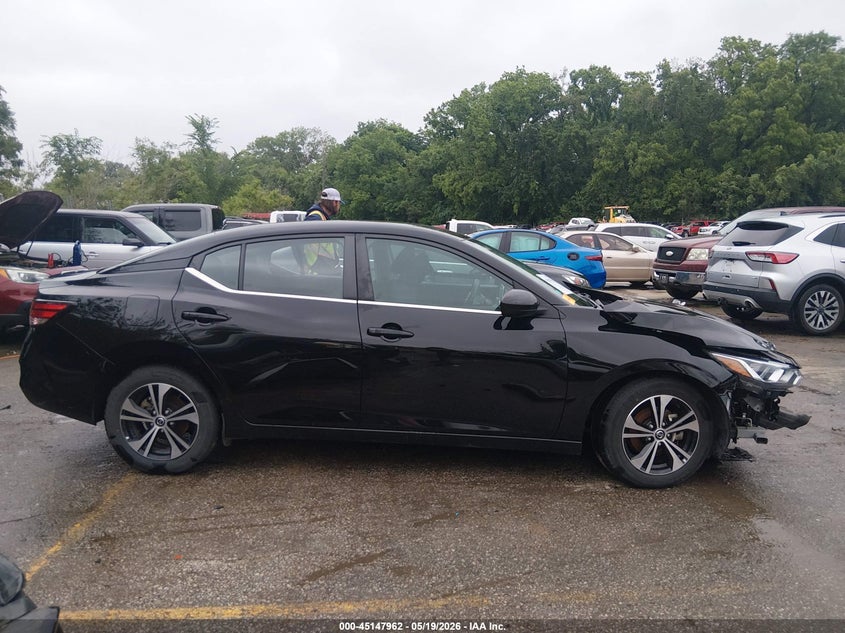VIN 3N1AB8CVXPY265256 2023 NISSAN SENTRA SV XTRONIC CVT