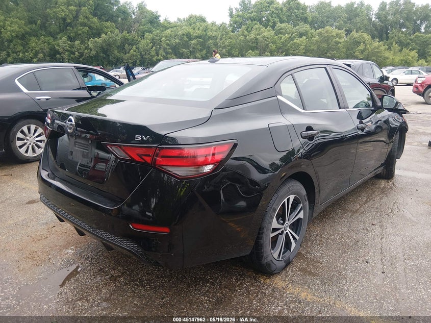 VIN 3N1AB8CVXPY265256 2023 NISSAN SENTRA SV XTRONIC CVT