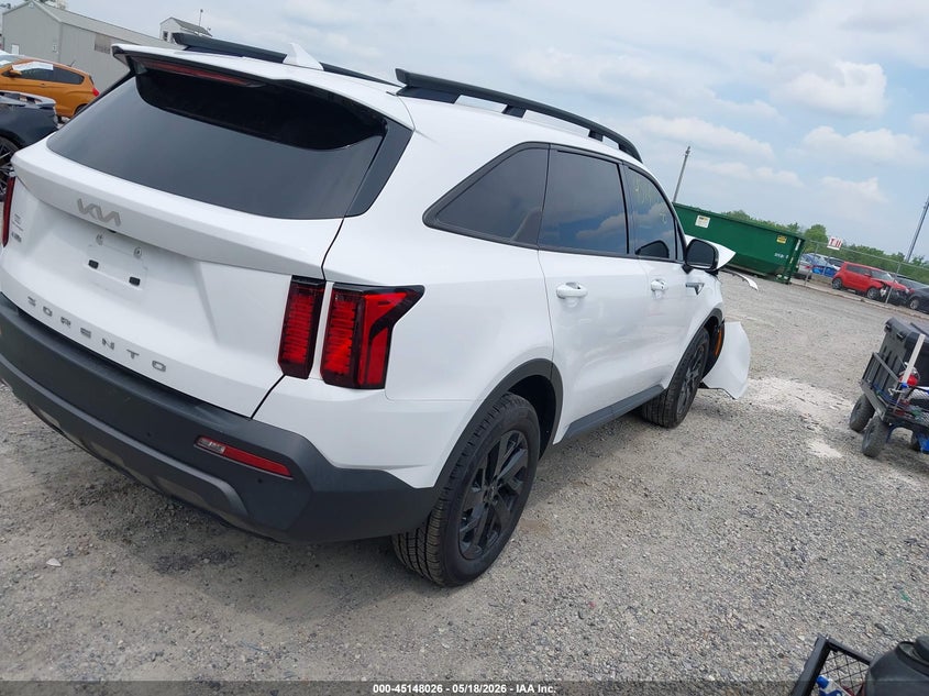VIN 5XYRLDLC5NG140915 2022 KIA SORENTO X-LINE S