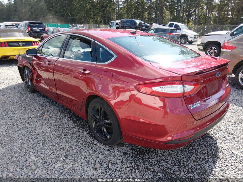 Vin: 3fa6p0su2gr247798, lot: 45645749, ford fusion energi titanium 20163