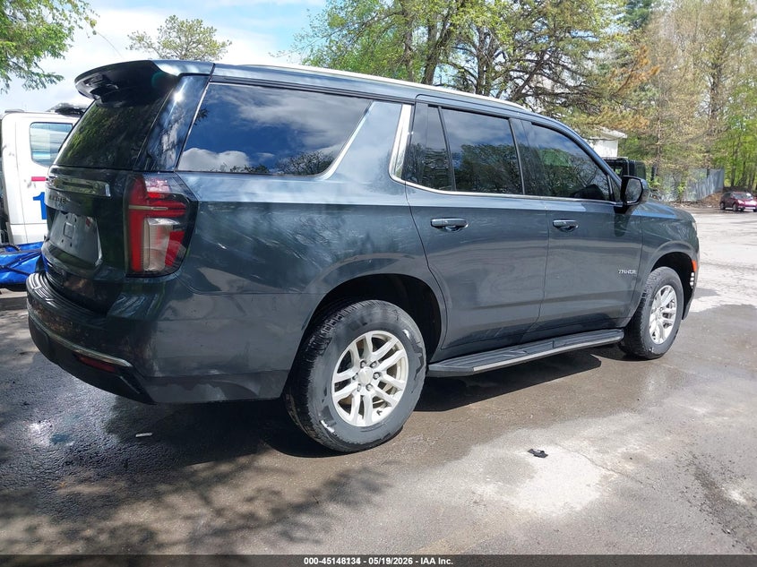 Vin: 1gnskmed7mr302593, lot: 45645784, chevrolet tahoe 4wd ls 20214