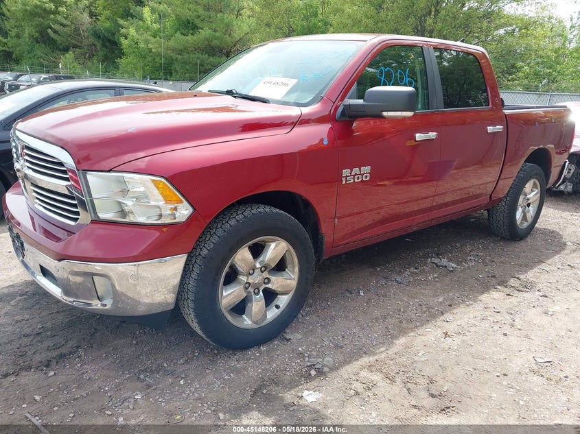 Vin: 1c6rr7lg2es386566, lot: 45645859, ram 1500 big horn 20142