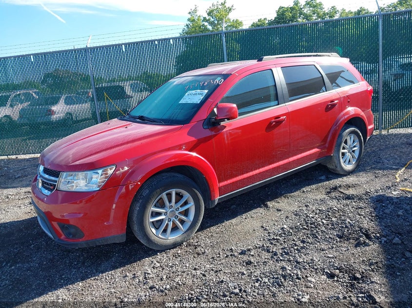 Vin: 3c4pddbg4et193297, lot: 45645953, dodge journey sxt 20142