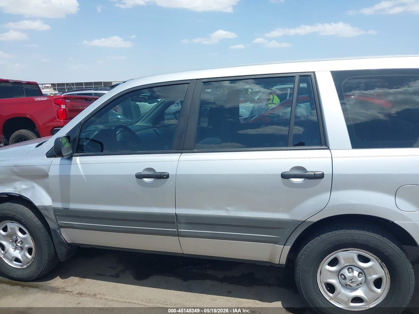 2005 HONDA PILOT SPORT UTILITY VEHICLE 3.5L V-6 VVT, 255HP